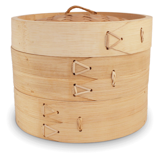 Emro Aziatica 2-Tier Bamboo Steam Basket 25 cm