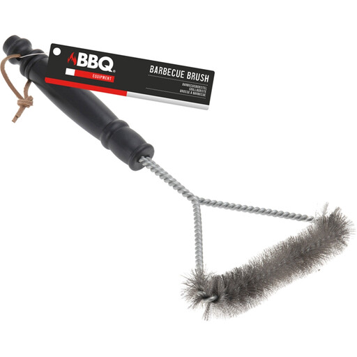 Brosse de barbecue inox triangulaire à trois c?tés