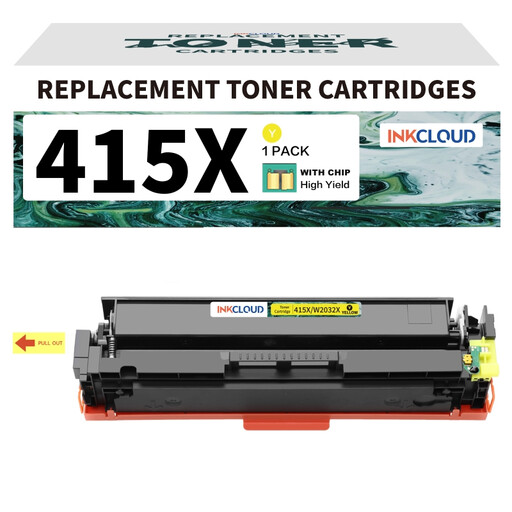 inkcloud 415A Yellow Toner with Chip