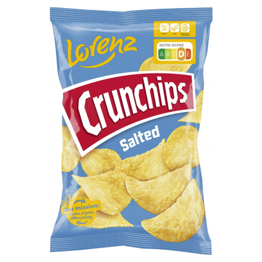 Lorenz Crunchips Salted, 200 g