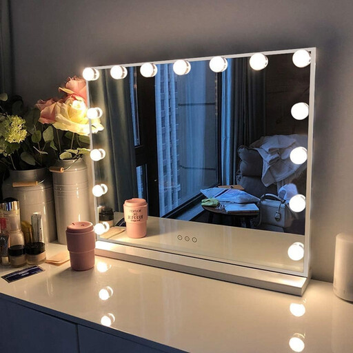 FENCHILIN Hollywood Makeup Mirror - 46 x 58 cm