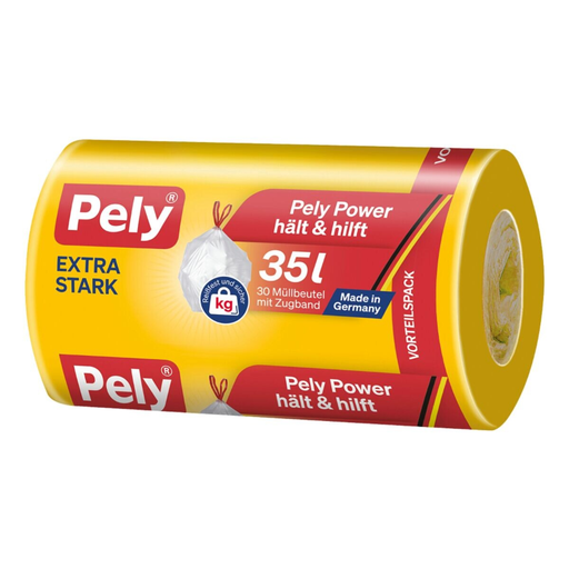 Pely Zugband-Müllbeutel 35L Extra Stark