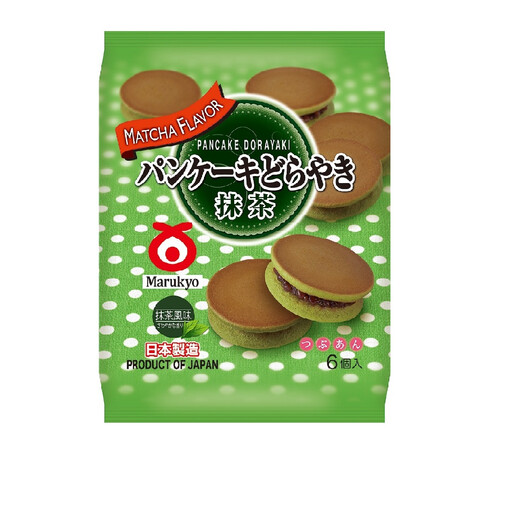 Marukyo Matcha Dorayaki 6-piece pack