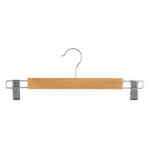 Set of 3 Wood & Metal Clip Hangers