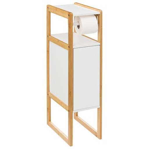 5Five WHITE TP HOLDER NATUREO in weißer und Holzoptik