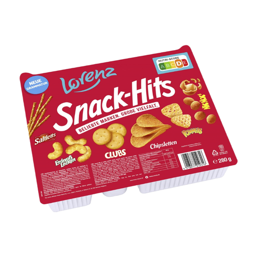 Lorenz Snack Hits Party Pretzel & Cracker Mix 280 g