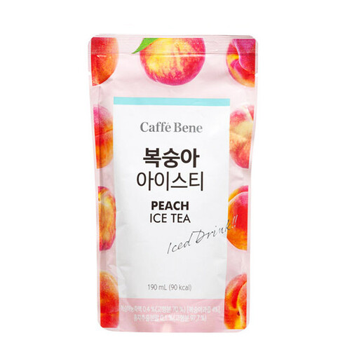 Caffe Bene Peach Ice Tea en Poche 190ml