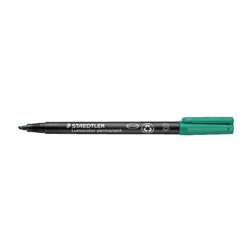 STAEDTLER Lumocolor Permanent B Green Marker