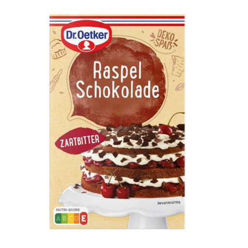 Dr. Oetker Dark Chocolate Shavings 100 g