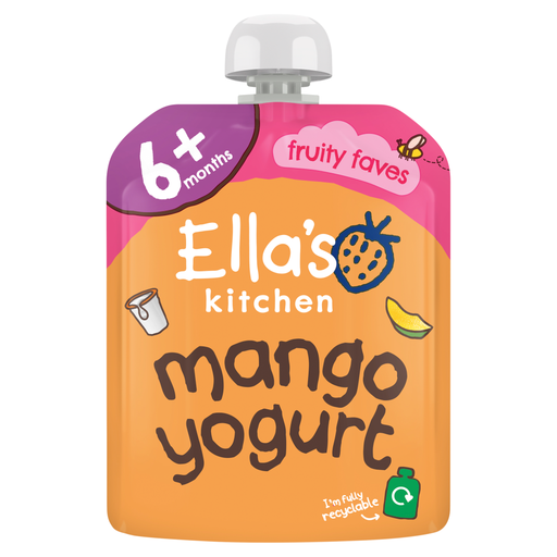 Ella's Kitchen Organic Mango Greek Style Yoghurt Pouch