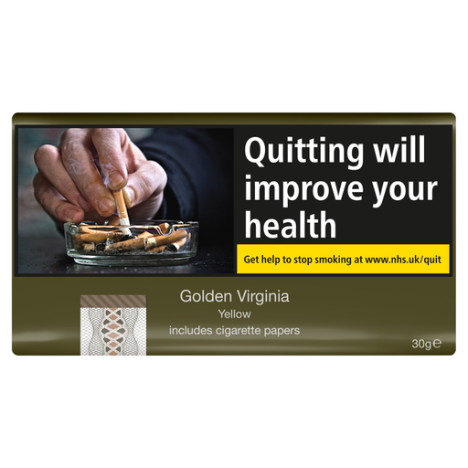 Golden Virginia Bright Yellow Includes Papers 30g