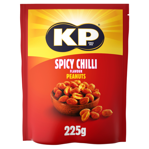 KP Snacks 香辣辣椒花生 225 g 装