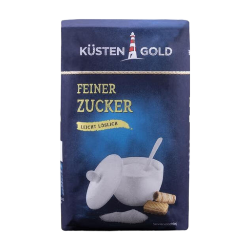 Küstengold Feiner Raffinade Zucker 1kg