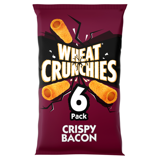 Wheat Crunchies Crispy Bacon 6 x 20 g multipack