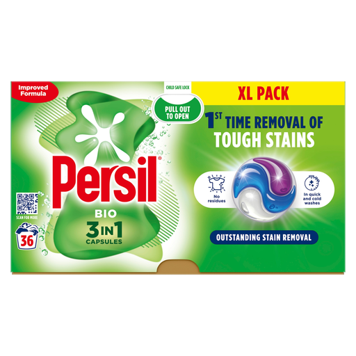 Persil 3in1 PODS, Bio, 36 Washes