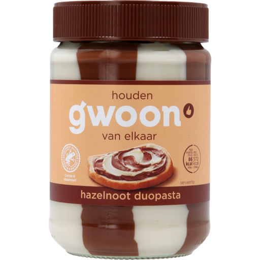 G'woon Hazelnut Duo Paste - 400 g
