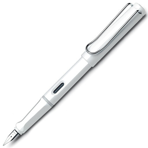 Lamy 019 FP Safari White B T10bl