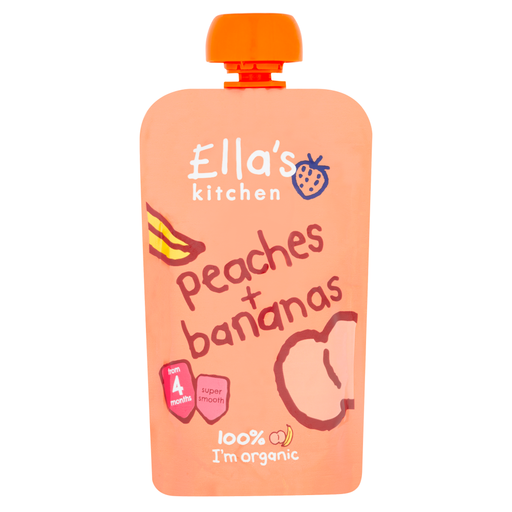 Ella's Kitchen 有机蜜桃香蕉辅食袋