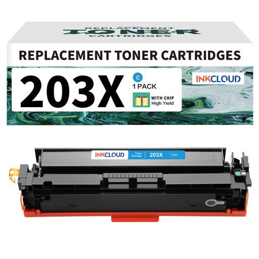 inkcloud 203X/203A Cyan Toner Cartridge
