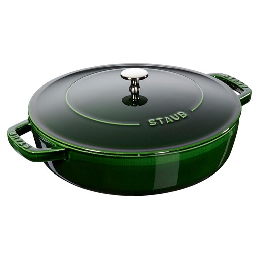 STAUB Braiser Chistera 28 cm basil green