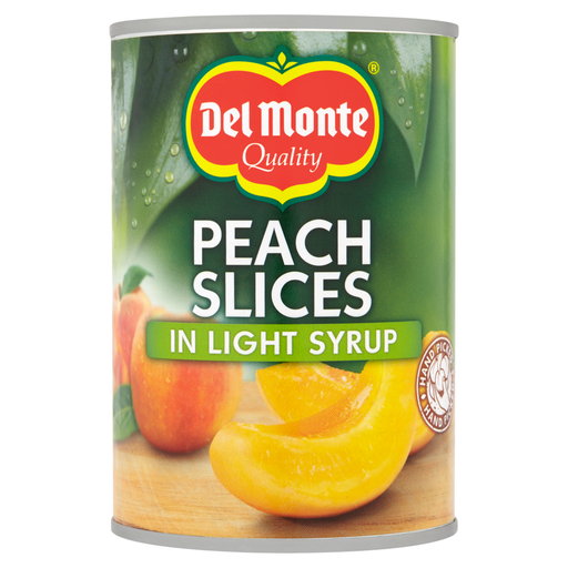 Del Monte Peach Slices in Light Syrup 420g tin