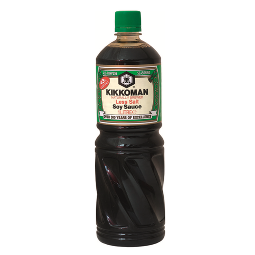 KIKKOMAN Less Salt Soy Sauce 1L