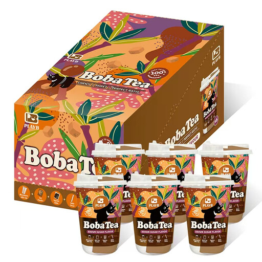 JENI PLAYB Bubble Tea Cup Brown Sugar Flavor