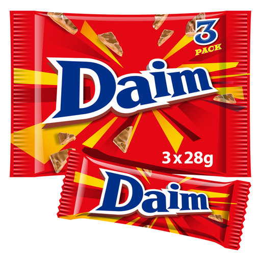Daim 3 X 28g bars