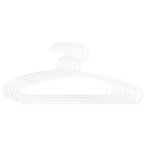 Atmosphera 6 件装儿童塑料衣架