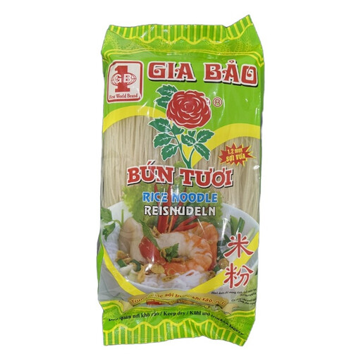 Gia Bao Rice Noodle Bun Tuoi 1,2mm 500gram