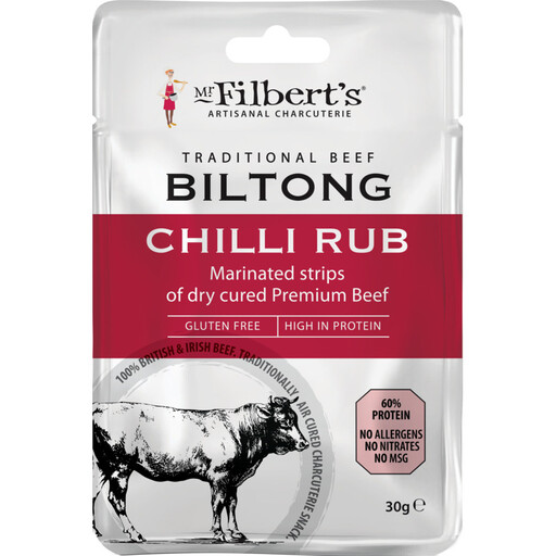 Mr Filbert's Biltong Chilli Rub 30g