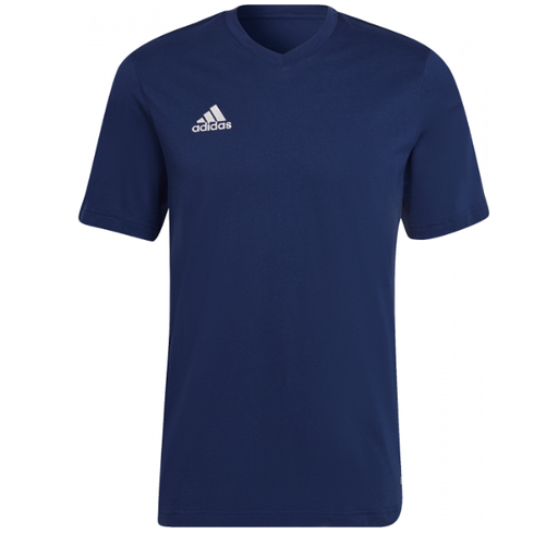 Adidas Entrada 22 T-Shirt in Team Navy Blue 2