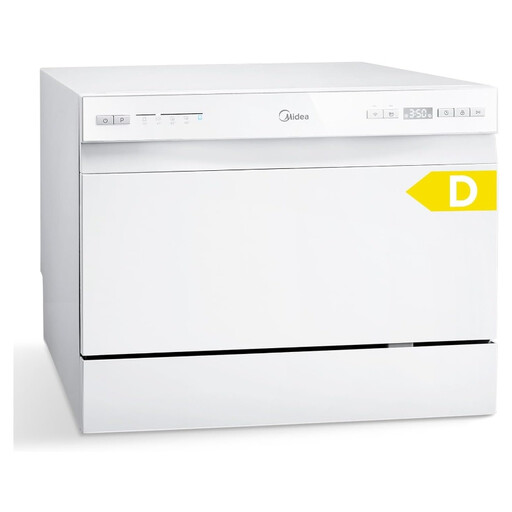 Midea MDWTT0602MW-WE Mini Lave-vaisselle 6 couverts