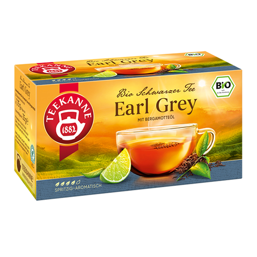Teekanne Earl Grey Black Tea Organic 20 x 1.75 g