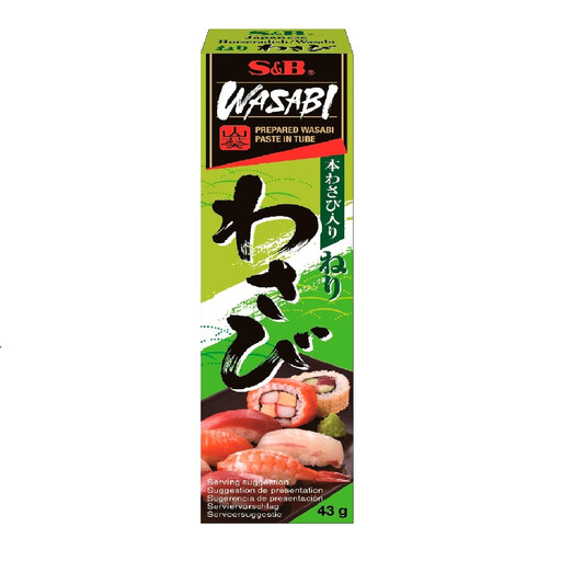 S&B Wasabi Flavoured Horseradish Paste 43g