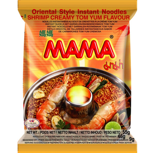 MAMA Creamy Shrimp Instant Noodles 55g