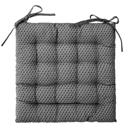 Otto Chair Pad - 38x38cm - Grey