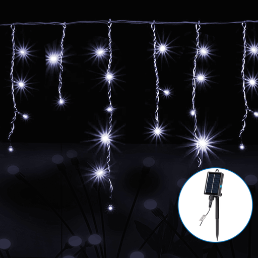 Aigostar SunGlow Wave - Solar Icicle String Lights