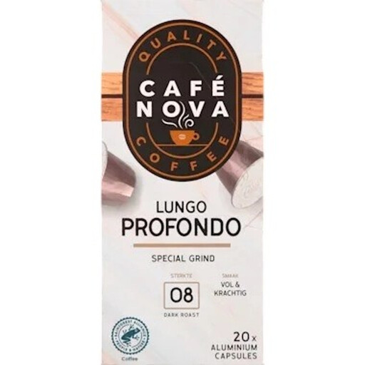 Cafe Nova Lungo Profundo Coffee Capsules