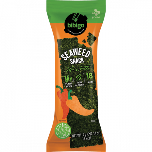 bibigo CJ Seaweed Snack Hot Chilli 4g