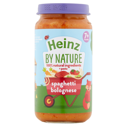 Heinz Spaghetti Bolognese 7+ Months jar