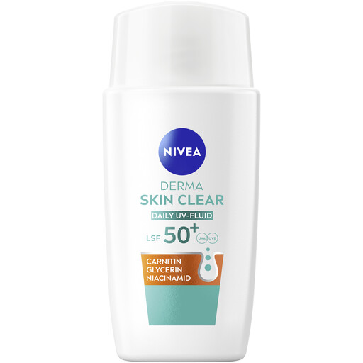 NIVEA Derma SkinClear Daily UV Fluid SPF 50+ 40 ml