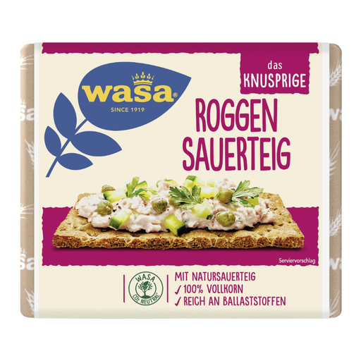 Wasa Rye Sourdough Crispbread, 235 g