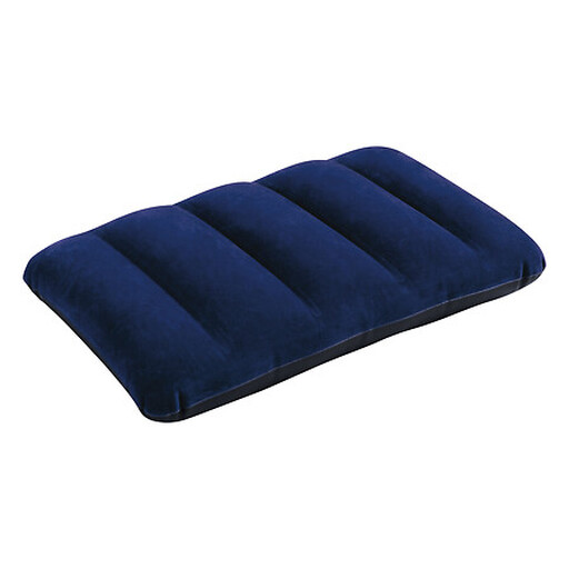 INTEX Flocked Surface Inflatable Pillow, 43x28x9cm