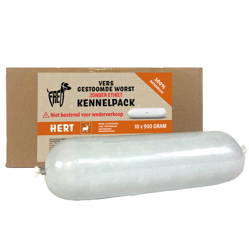 FRED MEAT SAUSAGE KENNEL DEER 10X900