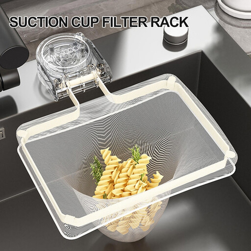 Maxcook Suction Cup Kitchen Drain Rack