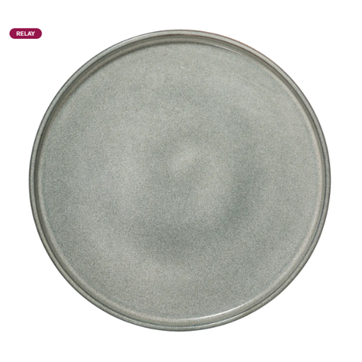 Secret de Gourmet Terre Inconnue green dinner plate diam 27 cm