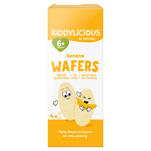 Kiddylicious 香蕉味米饼 6+ 个月