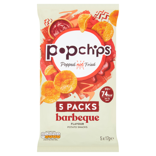 PopChips Barbecue 5 × 17g
