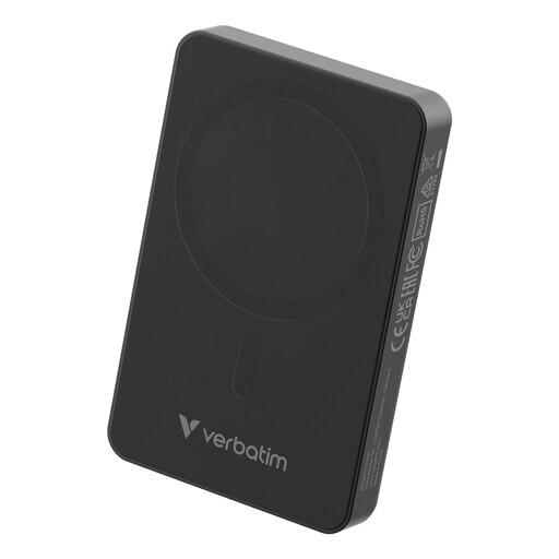 Verbatim Charge 'n' Go Essentials Magnetic Wireless Power Bank 10000mAh